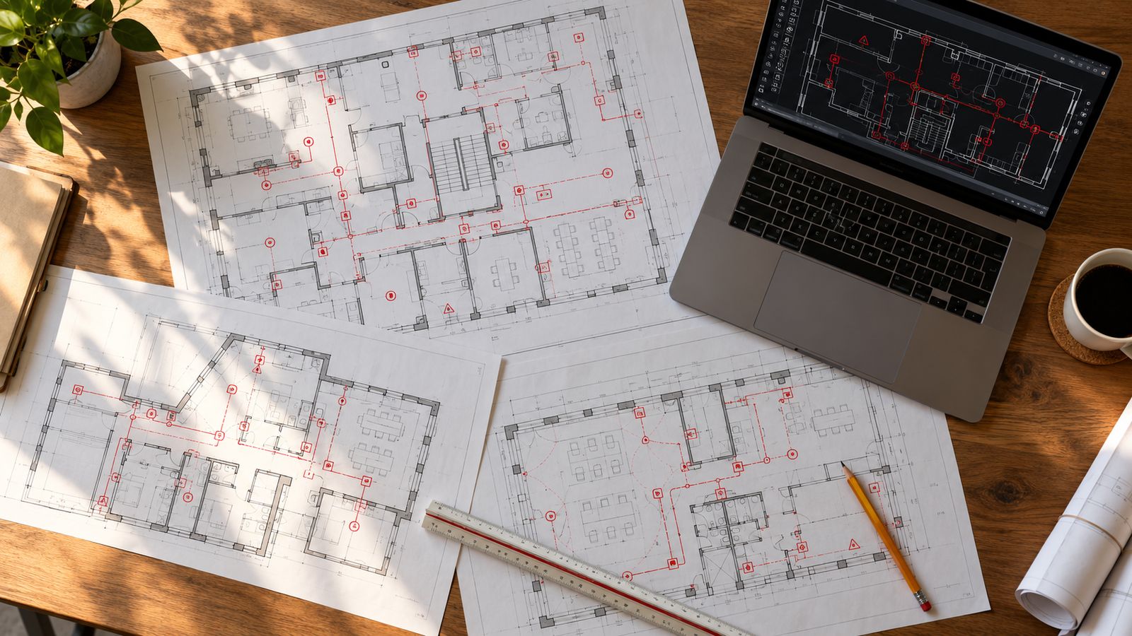 Fire alarm system drawings